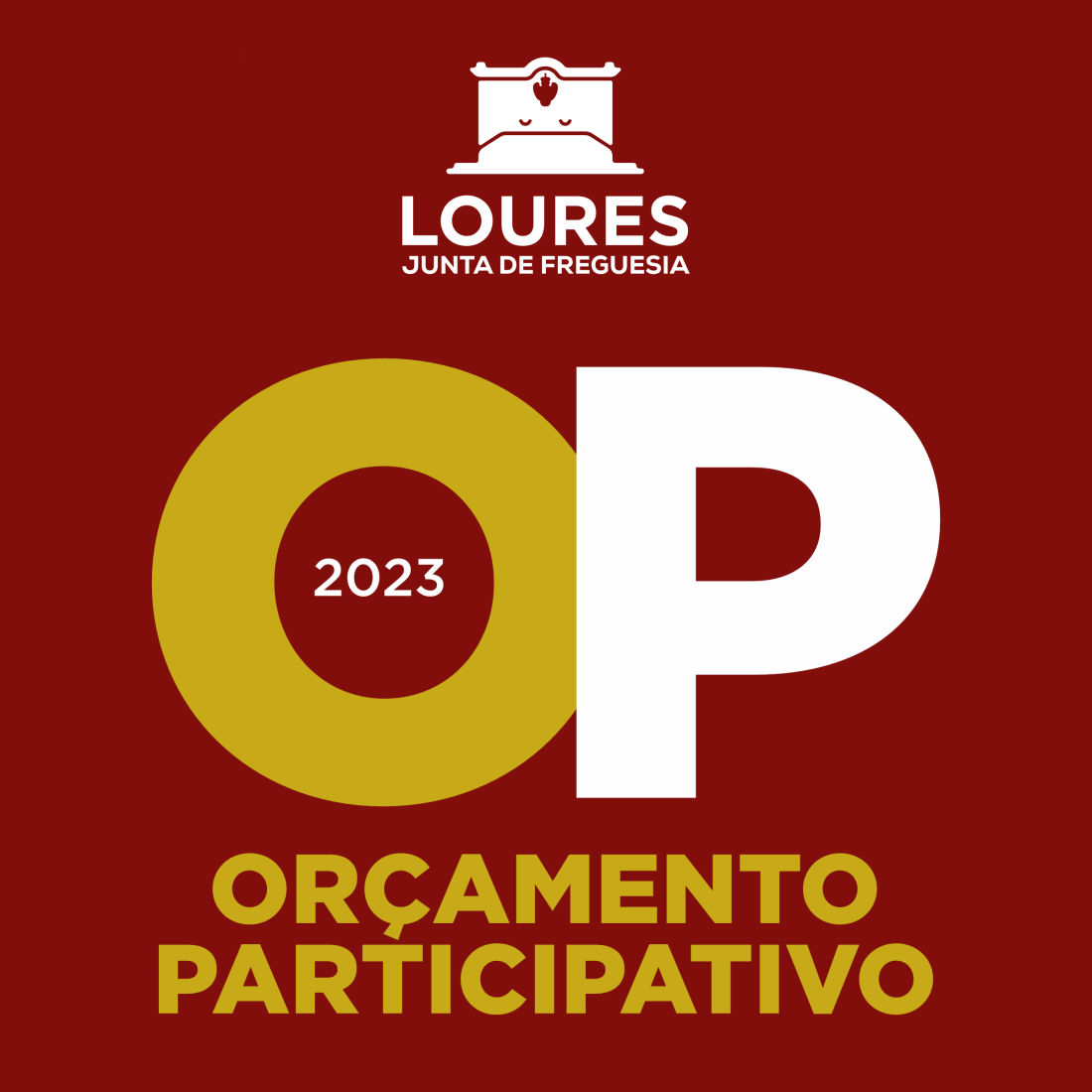 Logotipo do orçamento participativo 2023